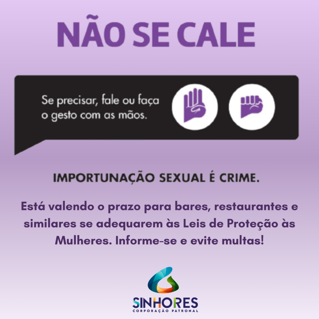 Prazo para Estabelecimentos se Adequarem às Leis de Proteção às Mulheres Está em Vigor!