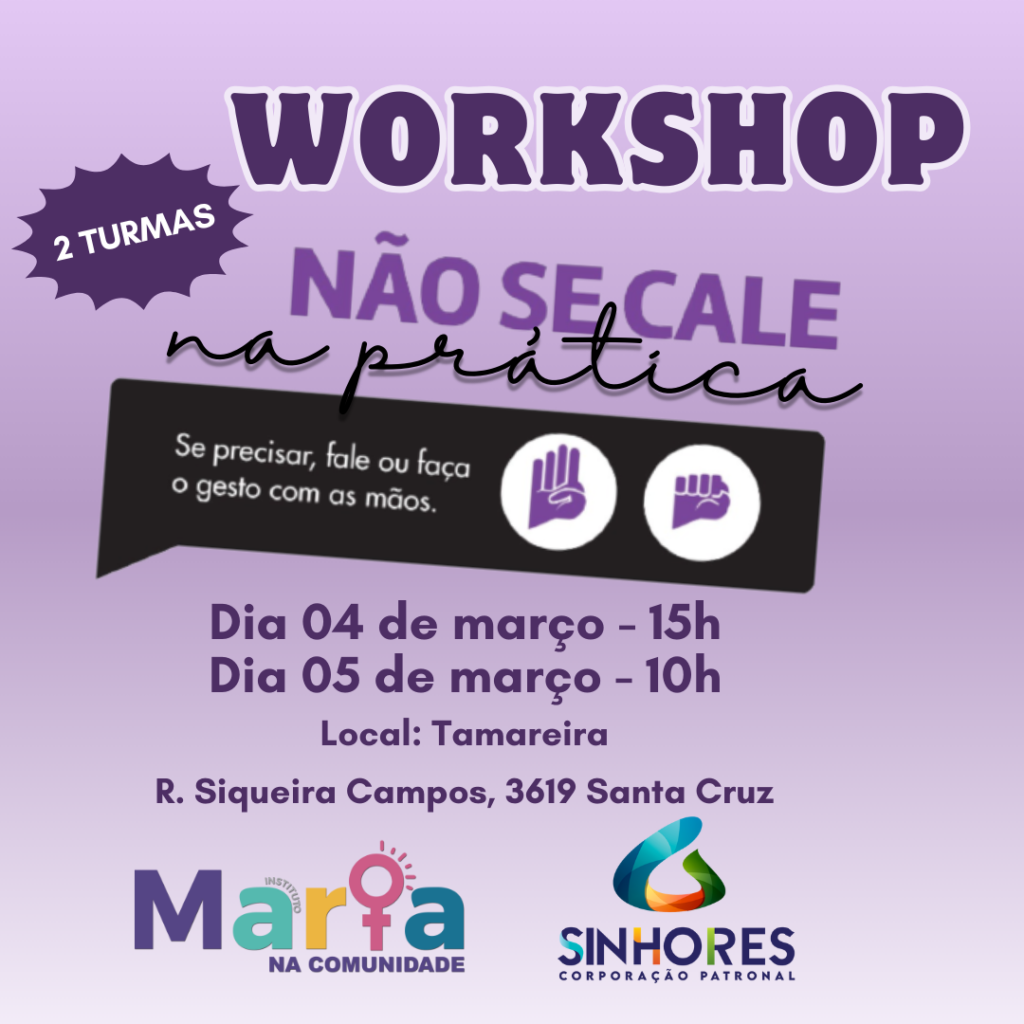 SINHORES e Instituto Maria Na Comunidade Unem Forças para Combater a Violência contra a Mulher no Setor de Hotéis, Restaurantes, Bares e Similares